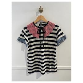 Gucci-GUCCI Tops T.International M Cotton-Black