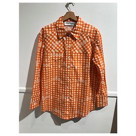 COURREGES Tops T.International M Algodón Naranja