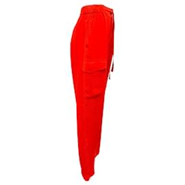 Forte Forte-forte_forte Lips Red 2022 Ripstop Cargo Pants-Red