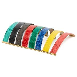 Boucheron Montre Reflet Small 8 Bracelets Watch Small 8 Colorful Leather Straps Multicolore