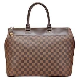 Louis Vuitton-Louis Vuitton Damier Greenwich PM Boston Bag N41165-Brown