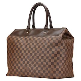 Louis Vuitton-Louis Vuitton Damier Greenwich PM Boston Bag N41165-Brown