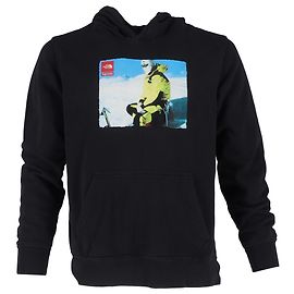 Sweat à capuche photo Supreme x The North Face en coton noir Noir