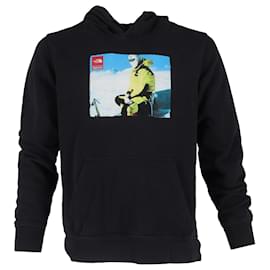 Supreme-Supreme x The North Face Photo Hooded Sweatshirt in Black Cotton-Black
