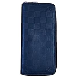 Louis Vuitton-Louis Vuitton Damier Zippy Wallet Vertical-Black