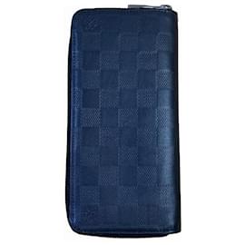 Louis Vuitton-Louis Vuitton Damier Zippy Wallet Vertical-Black