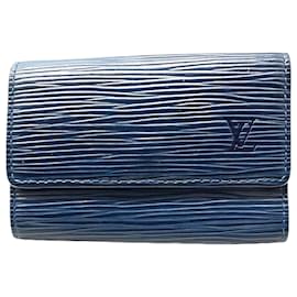 Louis Vuitton-Louis Vuitton Epi Leather Key Case M63812-Blue