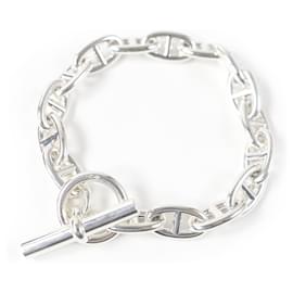 Hermès-Hermes Chaine d'Ancre Silver Bracelet-Yellow