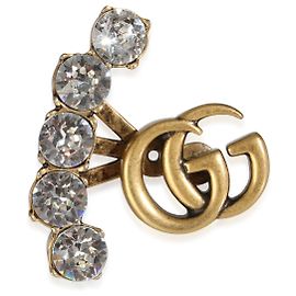 Gucci  Marmont Crystal Mono Single Earring Metallic