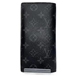 Louis Vuitton-Louis Vuitton Monogram Eclipse Wallet M61697-Grey