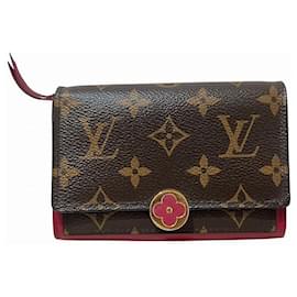 Louis Vuitton-Carteira Monogram Louis Vuitton M64588-Marrom