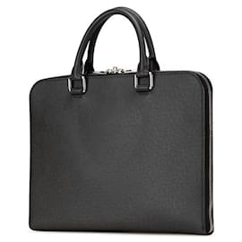 Louis Vuitton-Louis Vuitton Taiga Slim Briefcase M30628-Black