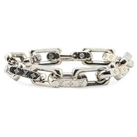 Louis Vuitton-Louis Vuitton Monogram Chain Bracelet M64223-Silvery,Metallic