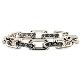 Louis Vuitton-Louis Vuitton Monogram Chain Bracelet M64223-Silvery,Metallic