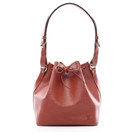 Louis Vuitton-Bolsa de Ombro Louis Vuitton Petit Noé Epi Marrom-Marrom