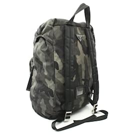 Cartier-Prada Nylon TESSUTO CAMOUFL Backpack-Green