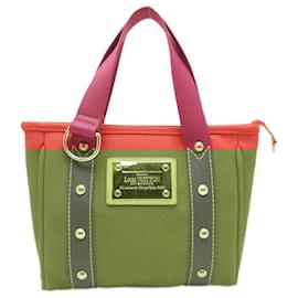 Louis Vuitton-Bolsa Louis Vuitton Antigua Cabas PM M40037-Vermelho