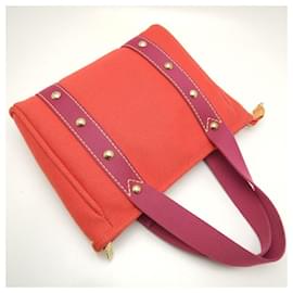Louis Vuitton-Bolsa Louis Vuitton Antigua Cabas PM M40037-Vermelho
