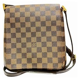 Louis Vuitton-Bolsa de ombro longa Musette Salsa N51300 da Louis Vuitton-Marrom