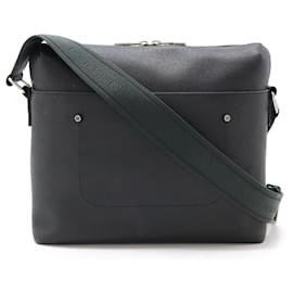 Louis Vuitton-Bolsa Mensageiro Louis Vuitton Taiga Grigori Preta-Preto