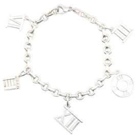 Tiffany & Co-Pulseira charm Atlas 5 em prata Tiffany & Co-Prata,Metálico
