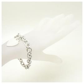 Tiffany & Co-Pulseira de coração em prata 925 Tiffany & Co-Prata,Metálico