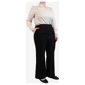 Khaite-Khaite Black trousers - size UK 16-Black