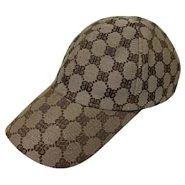 Gucci-GUCCI 680717 Balenciaga Collaboration Hacker Project BB Cap-Brown