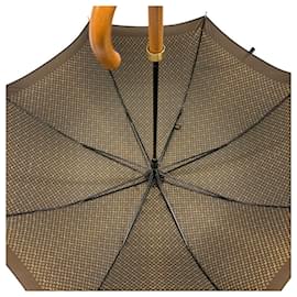 Louis Vuitton-Louis Vuitton Gible Parabrui Monogram Mini Umbrella-Brown