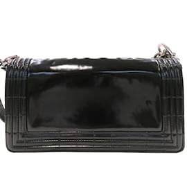 Chanel-Chanel Boy Chanel Small Black Calfskin Shoulder Bag-Black