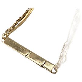 Bracciale con charm dorato Bottega Veneta D'oro