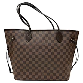 Louis Vuitton-Louis Vuitton Neverfull MM Damier Tote Bag-Brown
