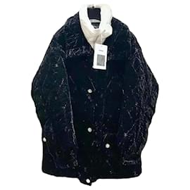 Chanel-Chanel Coco neige coat 21k-Black