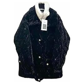 Chanel-Chanel Coco neige coat 21k-Black