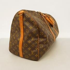 Louis Vuitton-Louis Vuitton Monogram Keepall Bandoulière 50-Marrom