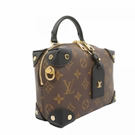 Louis Vuitton-Bolsa de Ombro Monogram Petite Mal Souple Louis Vuitton-Marrom,Preto