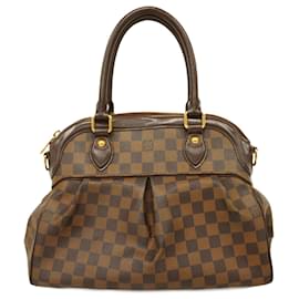 Louis Vuitton-Bolsa Louis Vuitton Damier Trevi PM N51997 Ébano-Damier ebene