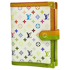 Louis Vuitton-Louis Vuitton Monogram Multicolor Notebook Cover-White