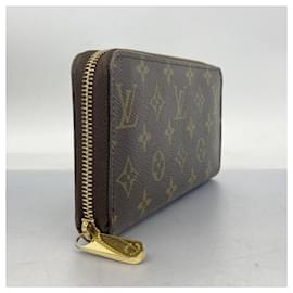 Louis Vuitton-Louis Vuitton Monogram Zippy Long Wallet-Brown