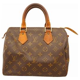 Louis Vuitton-Bolsa Louis Vuitton Monogram Speedy 25-Marrom