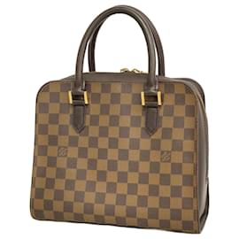 Louis Vuitton-Bolsa Louis Vuitton Damier Triana N51155 Ébano-Damier ebene