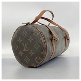 Louis Vuitton-Bolsa Louis Vuitton Monogram Papillon 26-Marrom
