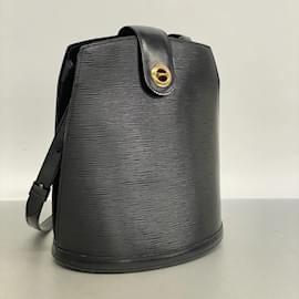Louis Vuitton-Bolsa de Ombro Cluny Epi Louis Vuitton-Preto