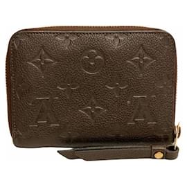 Louis Vuitton-Louis Vuitton Zippy coin purse-Brown