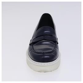 Prada-PRADA Sports Loafers shoes Leather Navy Auth ac3709-Navy blue