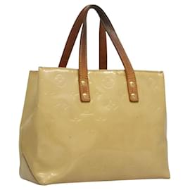 Louis Vuitton-LOUIS VUITTON Monogram Vernis Reade PM Bolsa de Mão Perle M91336 LV Auth bs24130-Outro