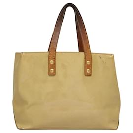 Louis Vuitton-LOUIS VUITTON Monogram Vernis Reade PM Bolsa de Mão Perle M91336 LV Auth bs24130-Outro