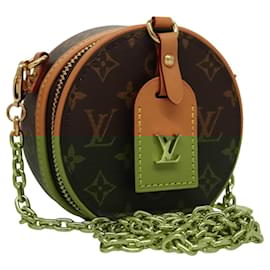 Louis Vuitton-LOUIS VUITTON Monogram Mini Boite Chapeau Bolsa de Ombro M44699 LV Auth BD788SA-Monograma