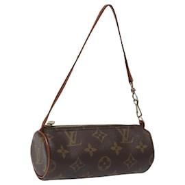 Louis Vuitton-LOUIS VUITTON Monogram Papillon Pouch LV Auth hk2285-Monogram