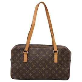 Louis Vuitton-LOUIS VUITTON Bolsa de Mão Monogram Cite GM M51181 LV Auth sw225-Monograma